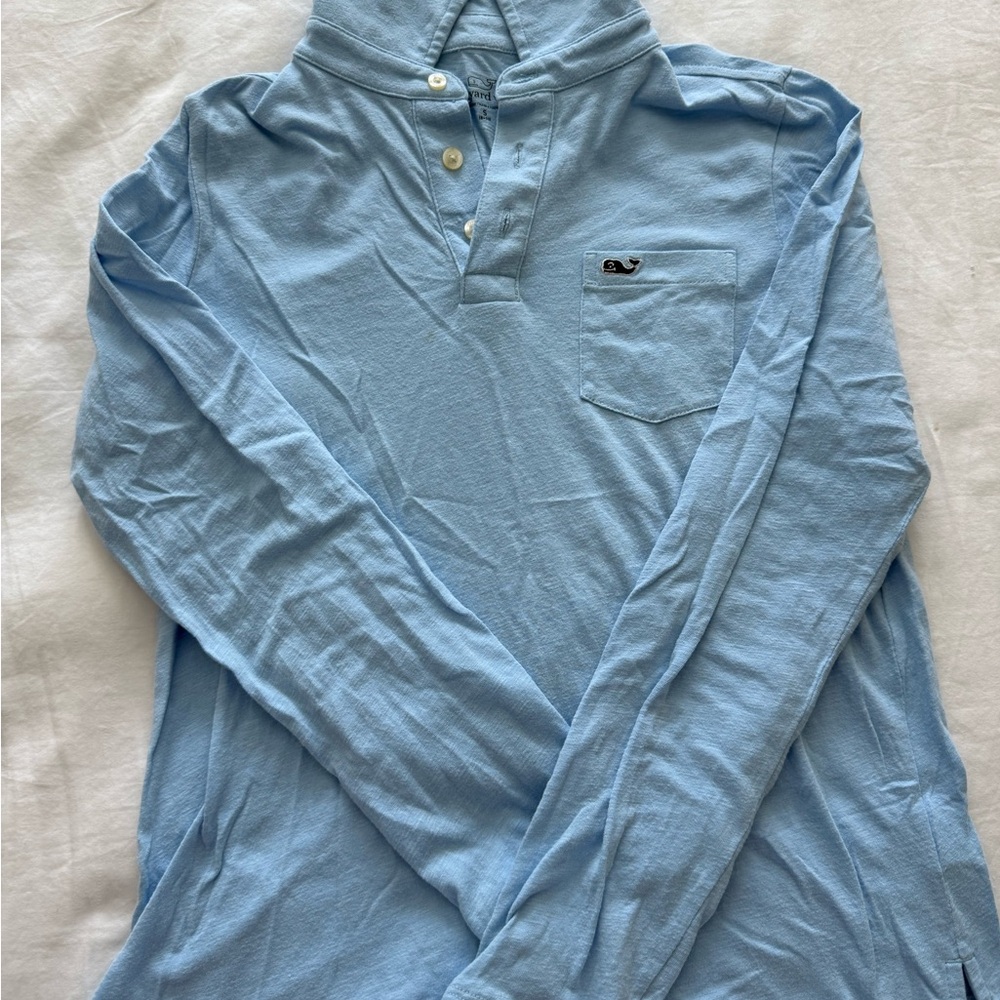 Vineyard Vines Light Blue Casual Button Down Shirt